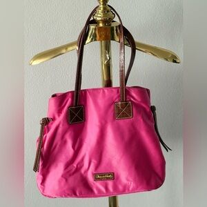 Dooney & Burk Pink Nylon Tote